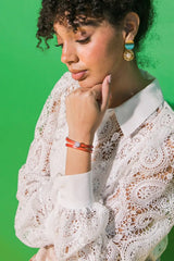THE DAISY NEVER TAKE OFF BRACELET - Flying Tomato - Flyclothing LLC