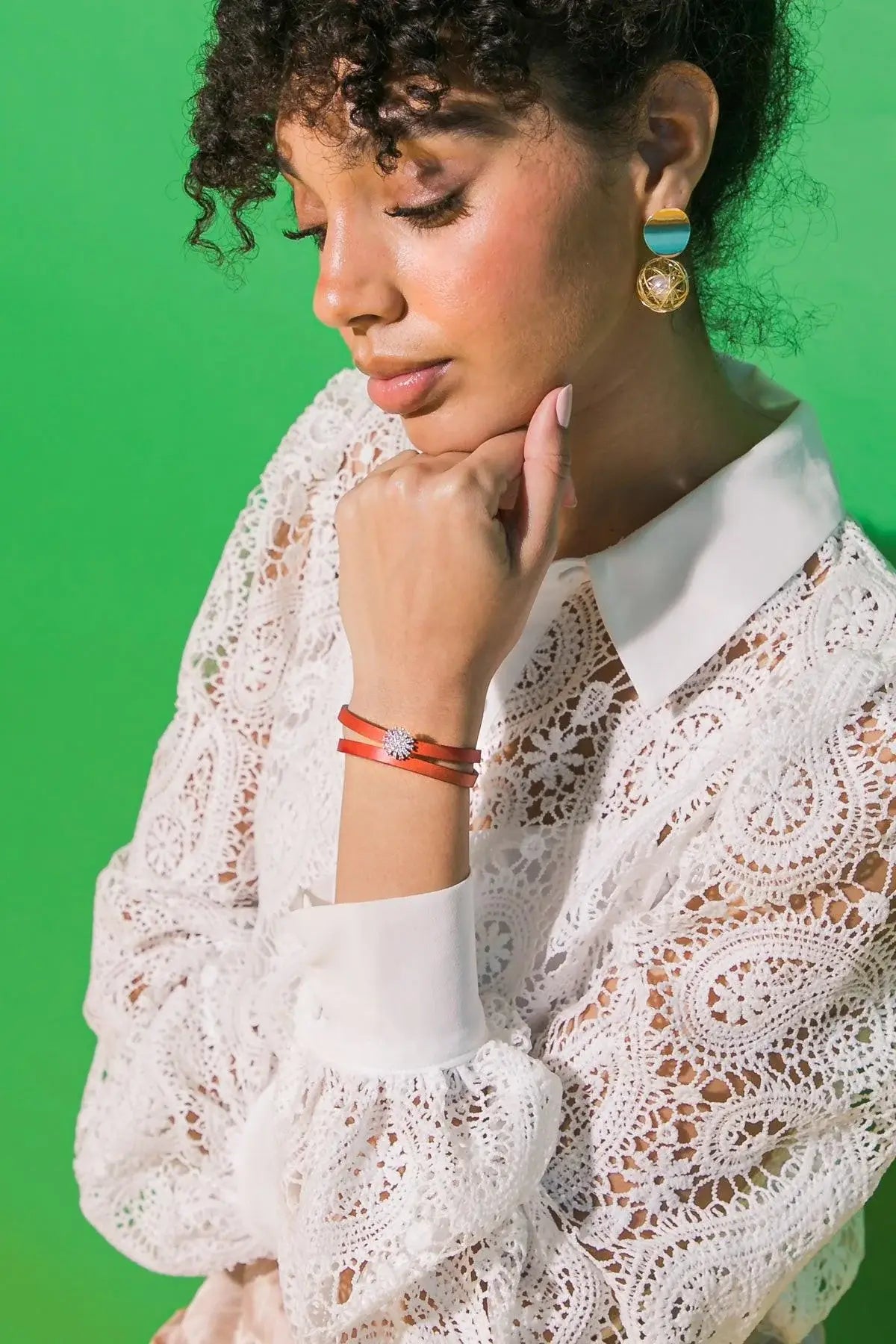 THE DAISY NEVER TAKE OFF BRACELET - Flying Tomato - Flyclothing LLC