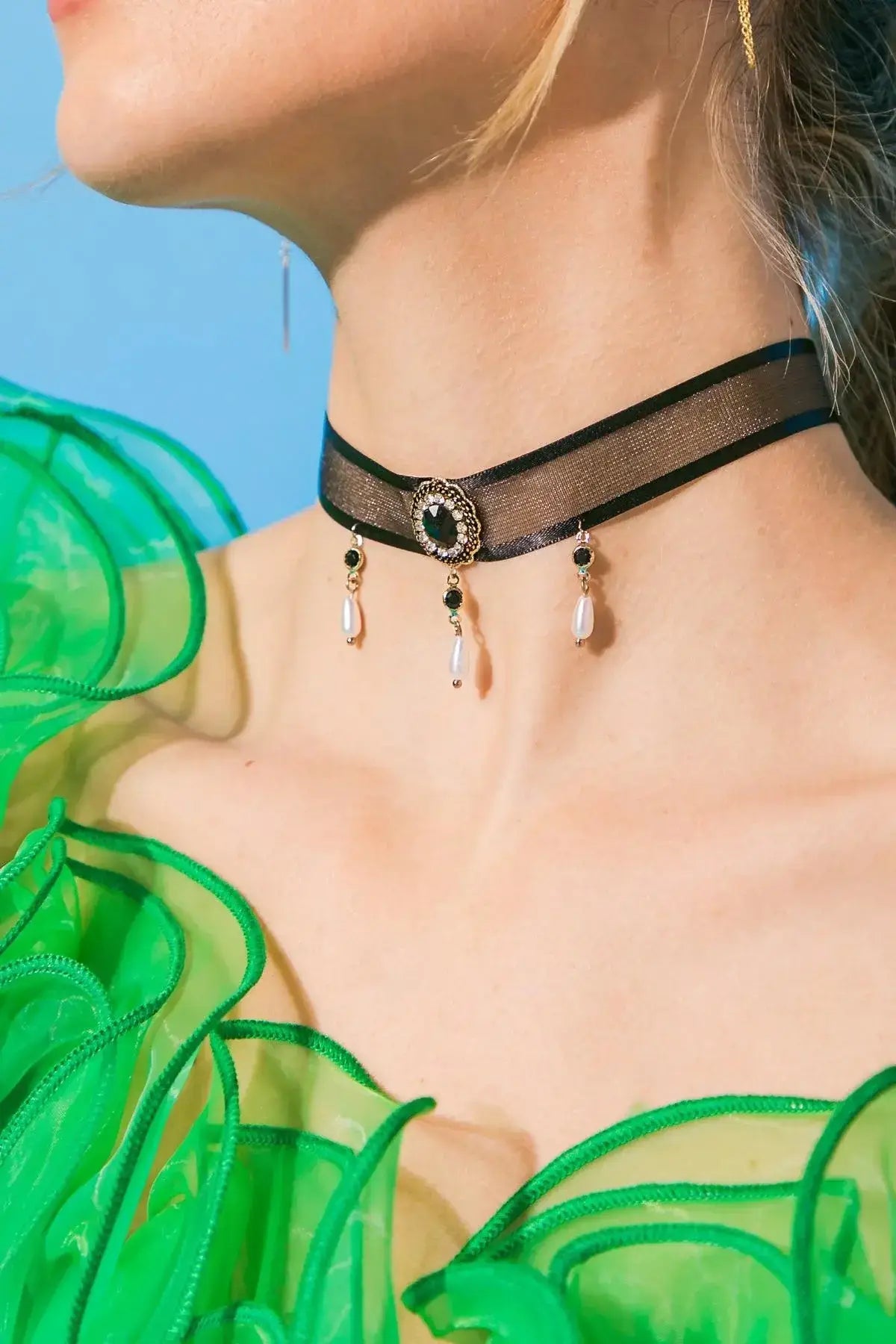 LOLA LACE CHOKER - Flying Tomato - Flyclothing LLC