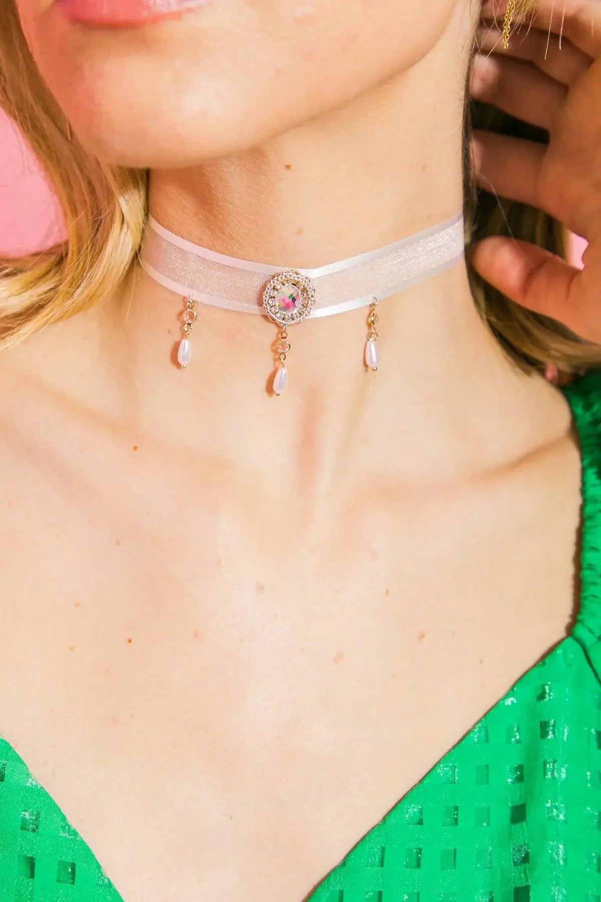 LOLA LACE CHOKER - Flying Tomato - Flyclothing LLC