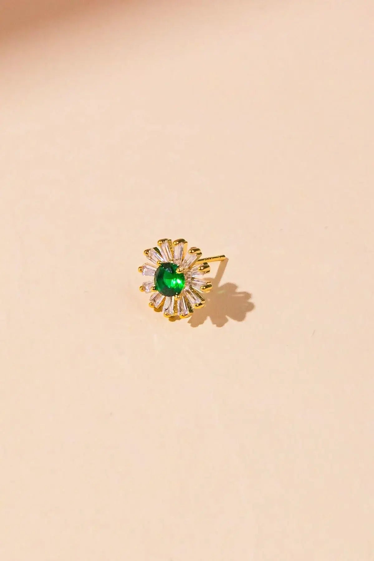 VINTAGE SUNFLOWER EARRINGS - Flying Tomato - Flyclothing LLC