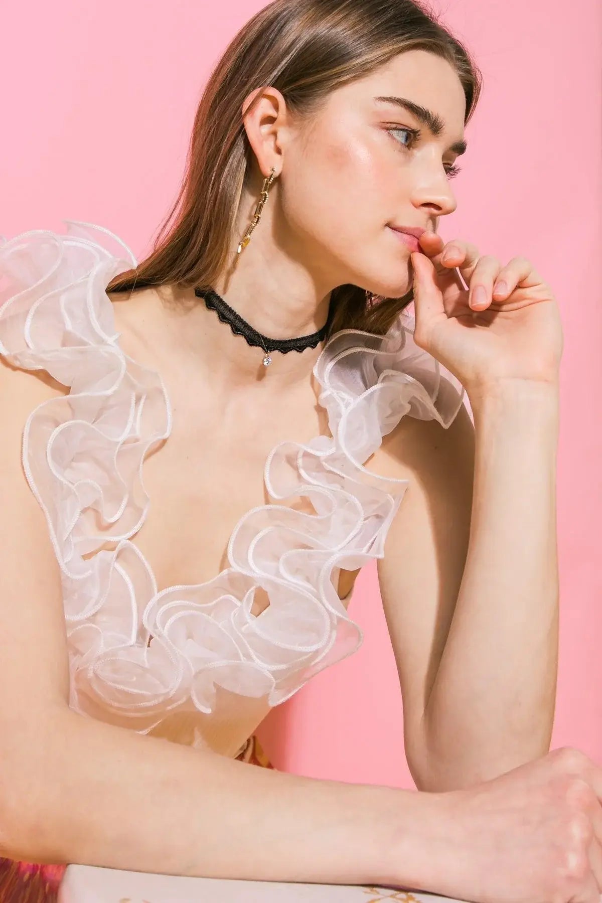 PRETTY IN LOVE CHOKER - Flying Tomato - Flyclothing LLC