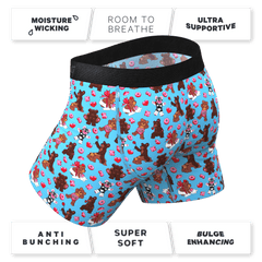 The Stuffed Animal | Teddy Bear Ball Hammock® Pouch Underwear - Shinesty