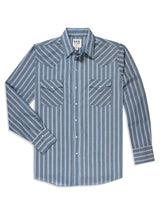 Men's Ely Cattleman Long Sleeve Stripe Western Snap Shirt - Ely Cattleman - Flyclothing LLC