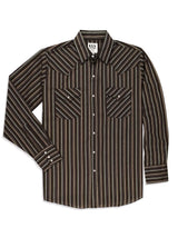 Men's Ely Cattleman Long Sleeve Stripe Western Snap Shirt - Ely Cattleman - Flyclothing LLC