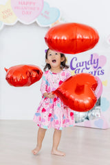 Sucker for You 3/4 Sleeve Pocket Twirl Dress - Mila & Rose ® - Flyclothing LLC