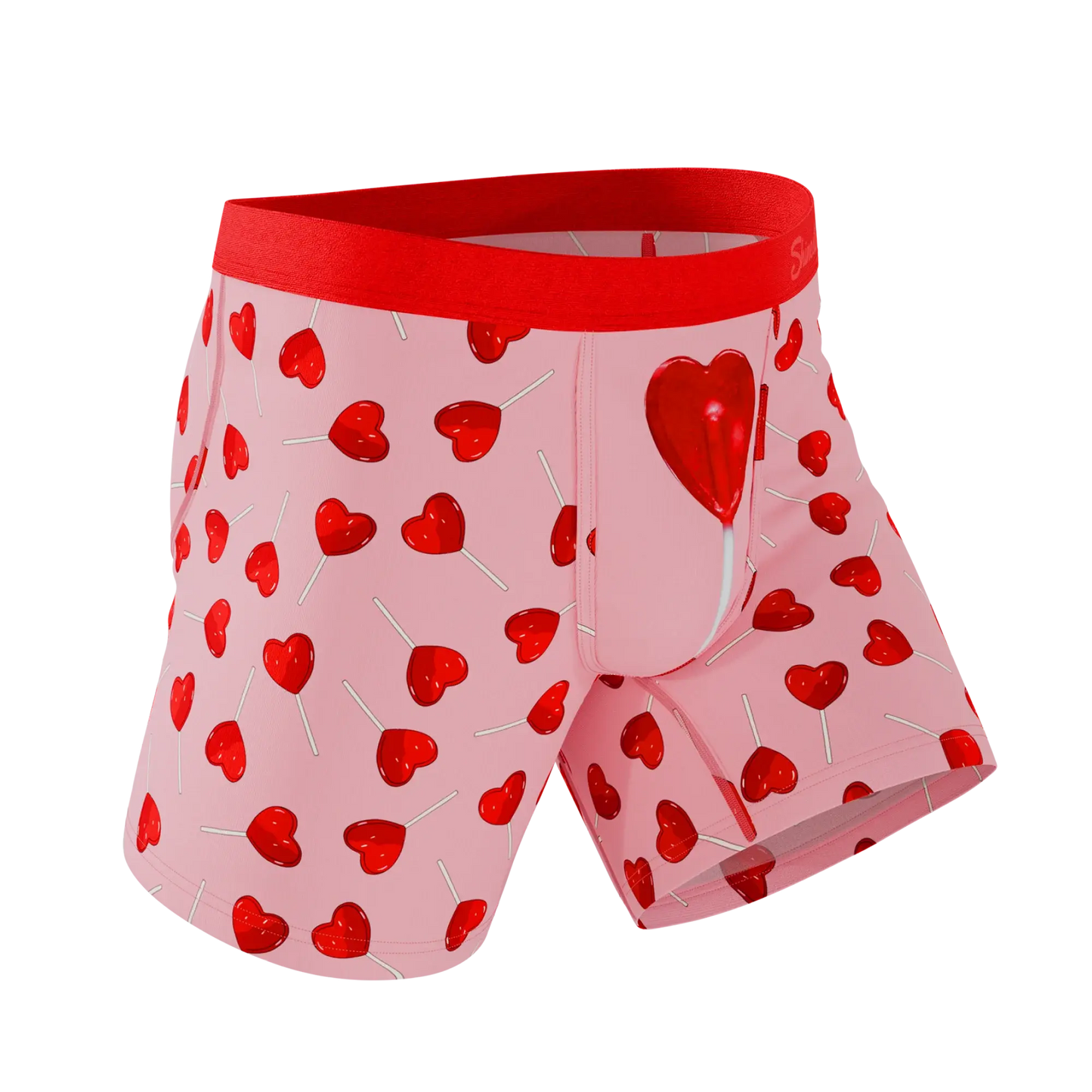 The Suckered In | Heart Lollipop Ball Hammock® Pouch Underwear - Shinesty - Flyclothing LLC