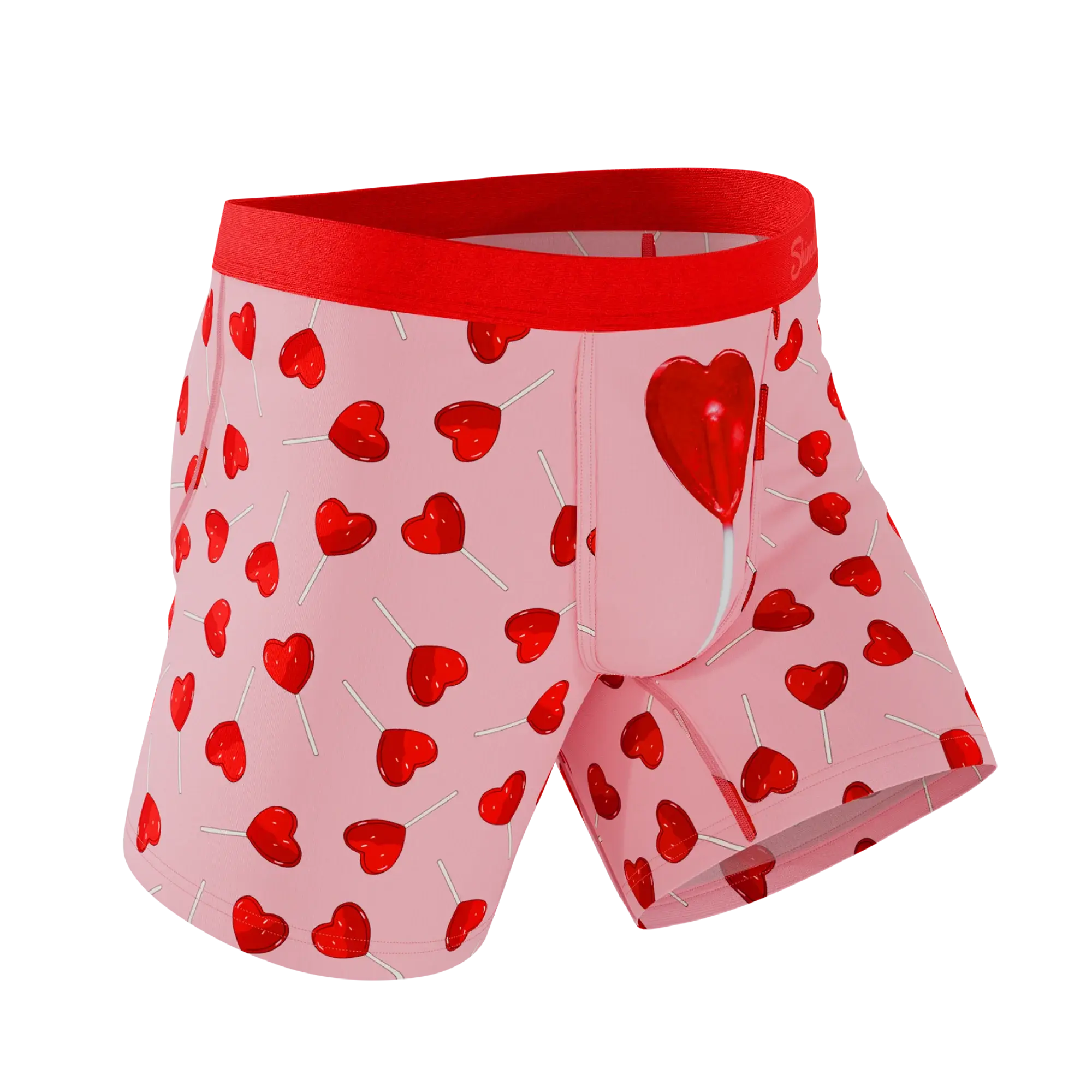 The Suckered In | Heart Lollipop Ball Hammock® Pouch Underwear - Shinesty - Flyclothing LLC