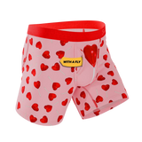 The Suckered In | Heart Lollipop Ball Hammock® Pouch Underwear With Fly - Shinesty - Flyclothing LLC