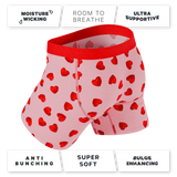 The Suckered In | Heart Lollipop Ball Hammock® Pouch Underwear - Shinesty - Flyclothing LLC