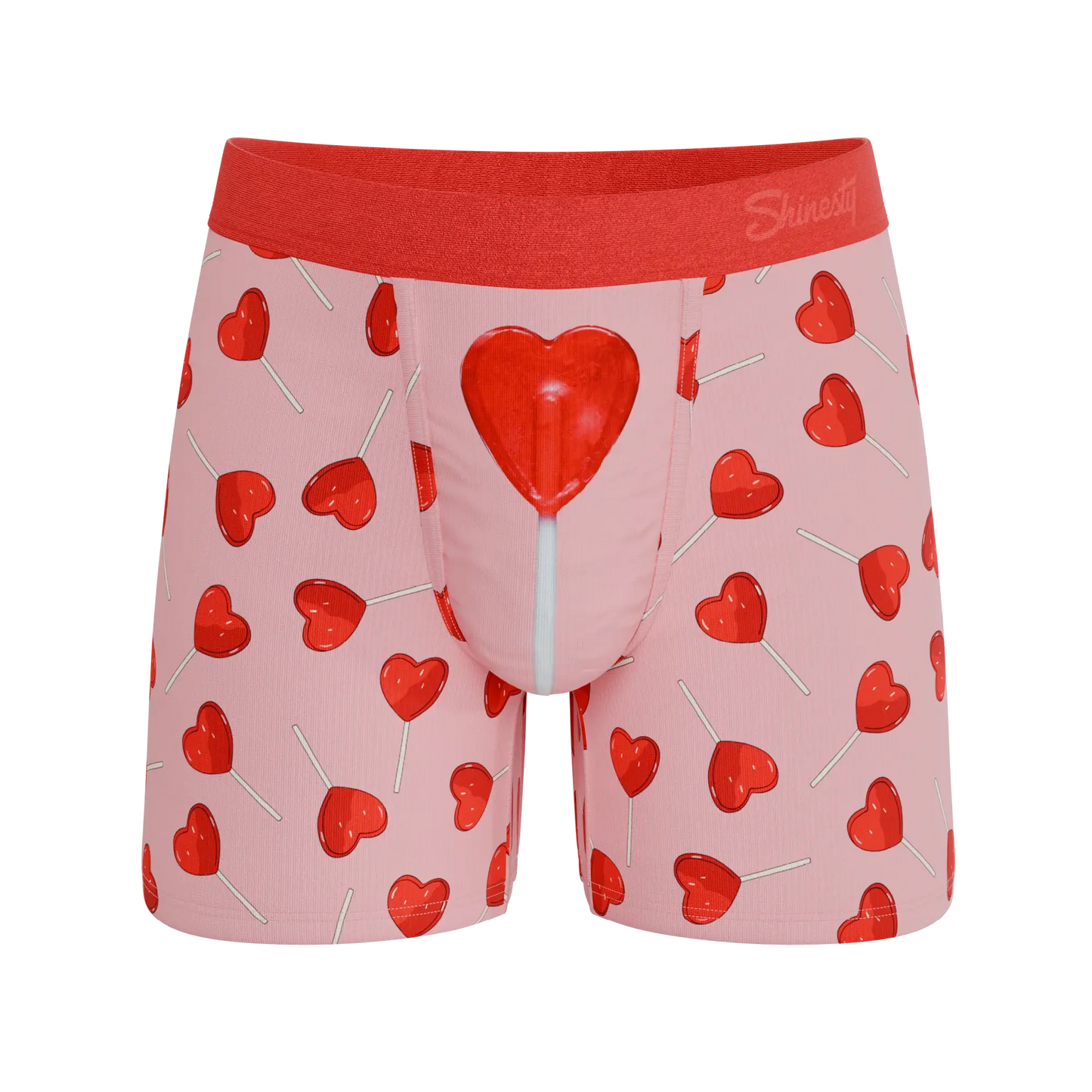 The Suckered In | Heart Lollipop Ball Hammock® Pouch Underwear - Shinesty - Flyclothing LLC