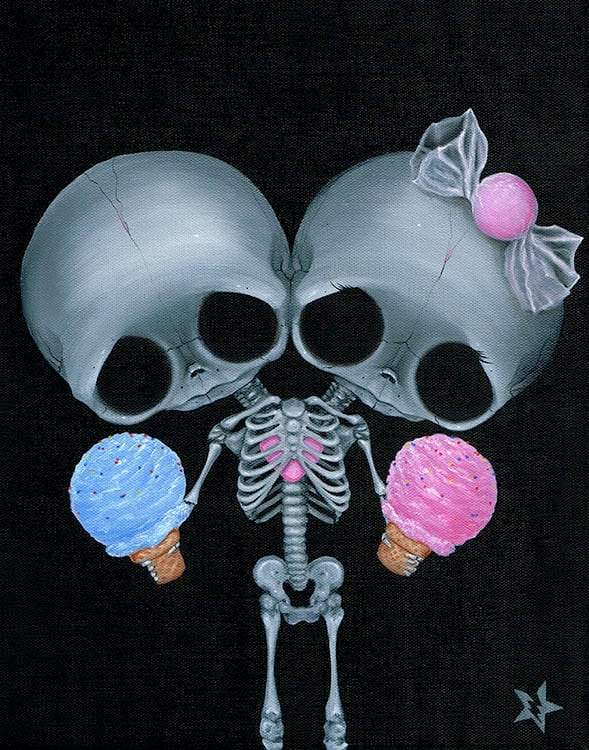 Black Market Art Company Sugar Twins Print - Black Market Art Company - Flyclothing LLC