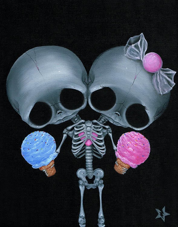 Black Market Art Company Sugar Twins Print