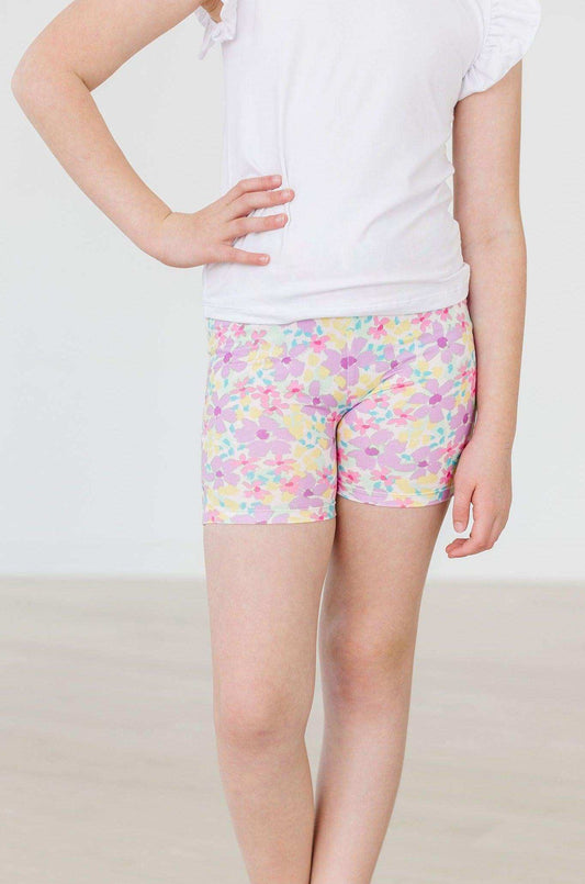 Summer Watercolor Twirl Shorts - Mila & Rose ® - Flyclothing LLC