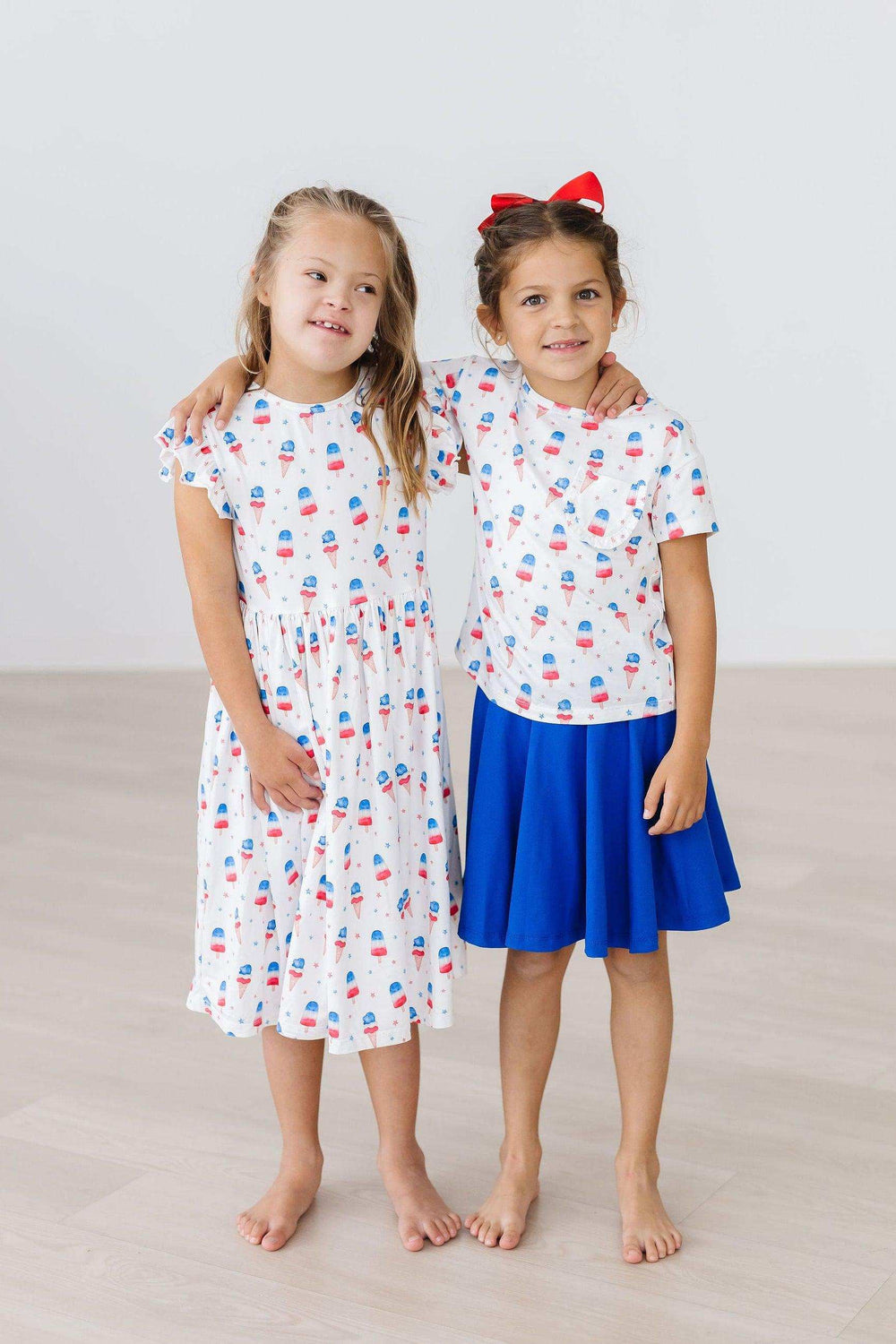 Summer Sweets Flutter Sleeve Twirl Dress - Mila & Rose ® - Flyclothing LLC