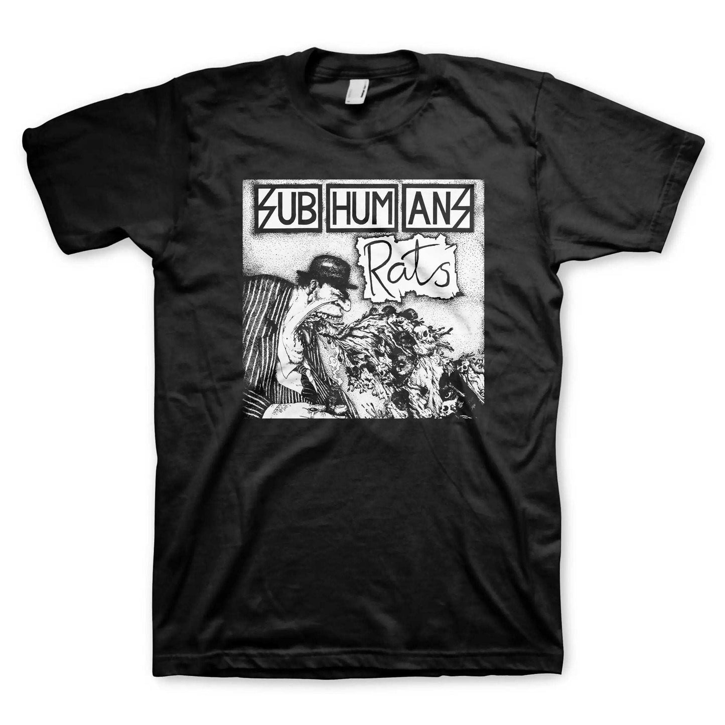 Subhumans Rats Mens T-Shirt - Subhumans - Flyclothing LLC