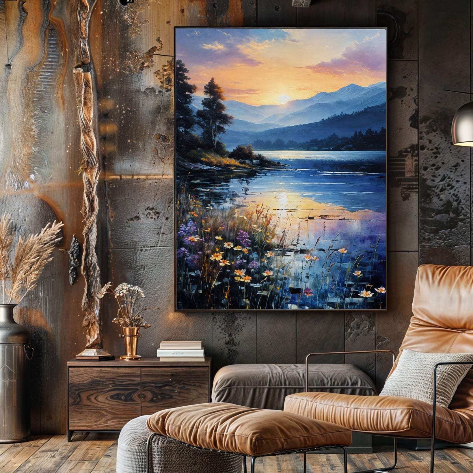 Canvas Print: "Sunset Journey" - Tailored Canvases - Flyclothing LLC