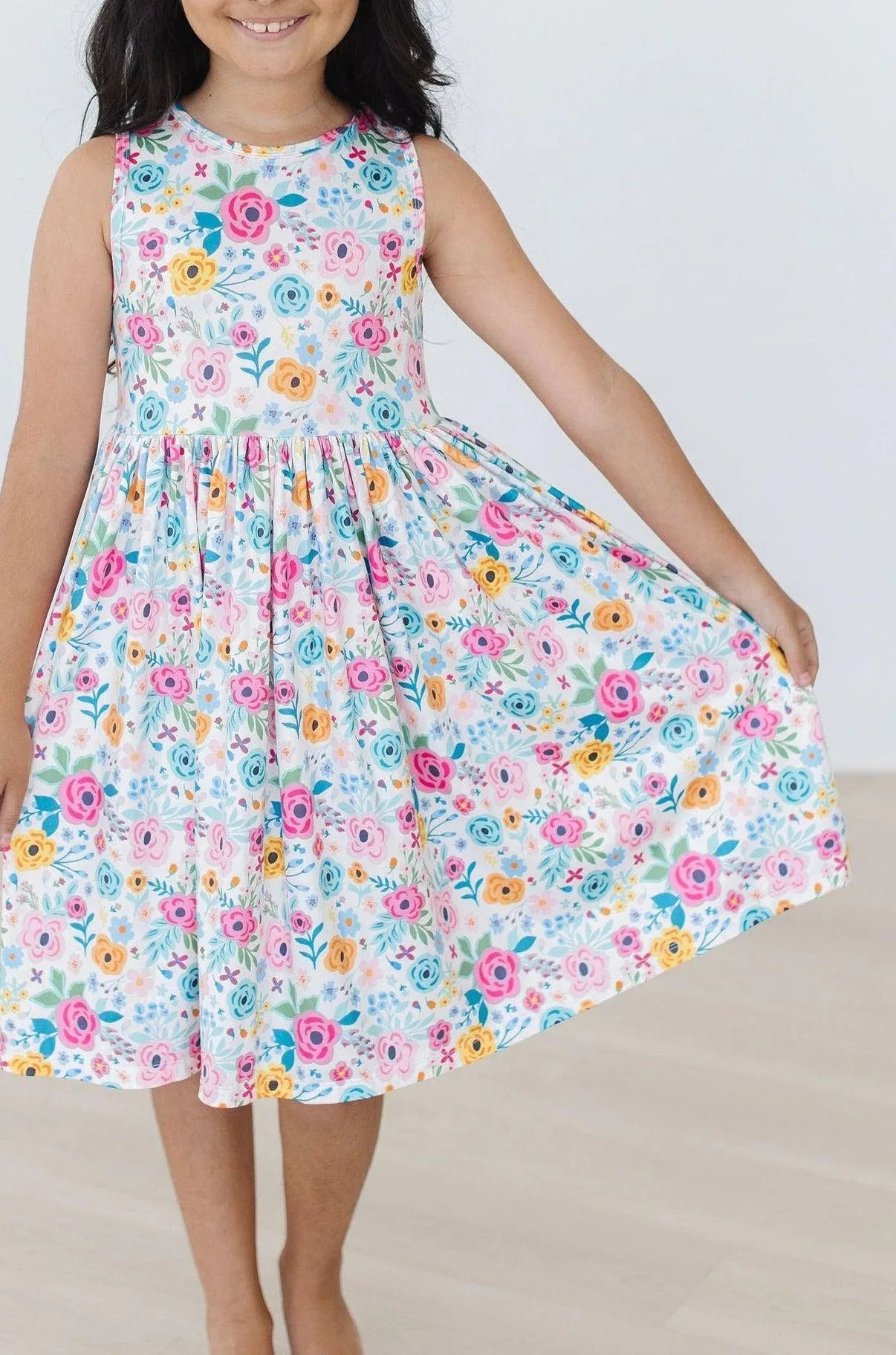 Sunshine Blooms Tank Twirl Dress - Mila & Rose ® - Flyclothing LLC