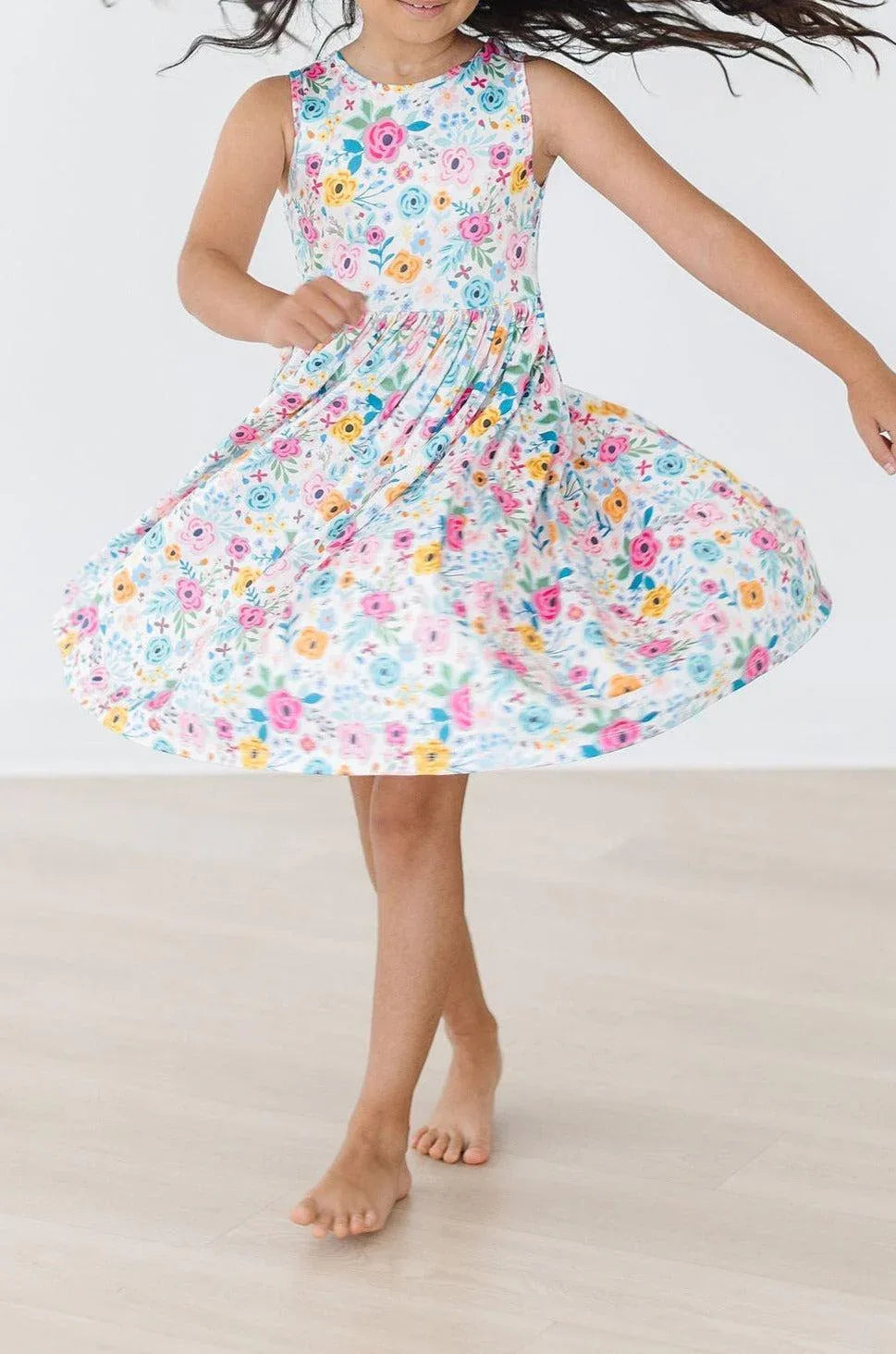 Sunshine Blooms Tank Twirl Dress - Mila & Rose ® - Flyclothing LLC