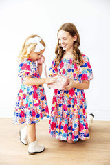 Sunshine Garden Smocked Ruffle Dress - Mila & Rose ® - Flyclothing LLC