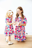 Sunshine Garden Smocked Ruffle Dress - Mila & Rose ® - Flyclothing LLC