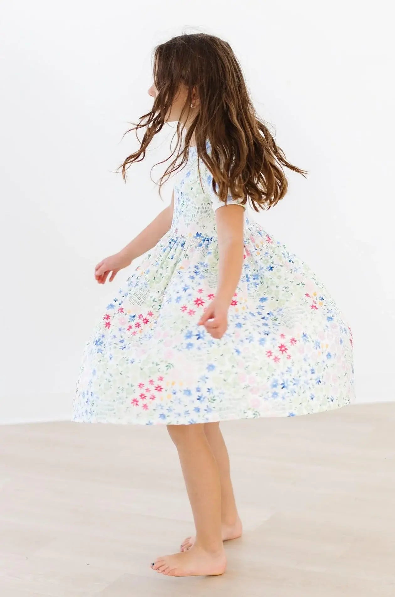 Sunshine Meadows S/S Pocket Twirl Dress - Mila & Rose ® - Flyclothing LLC