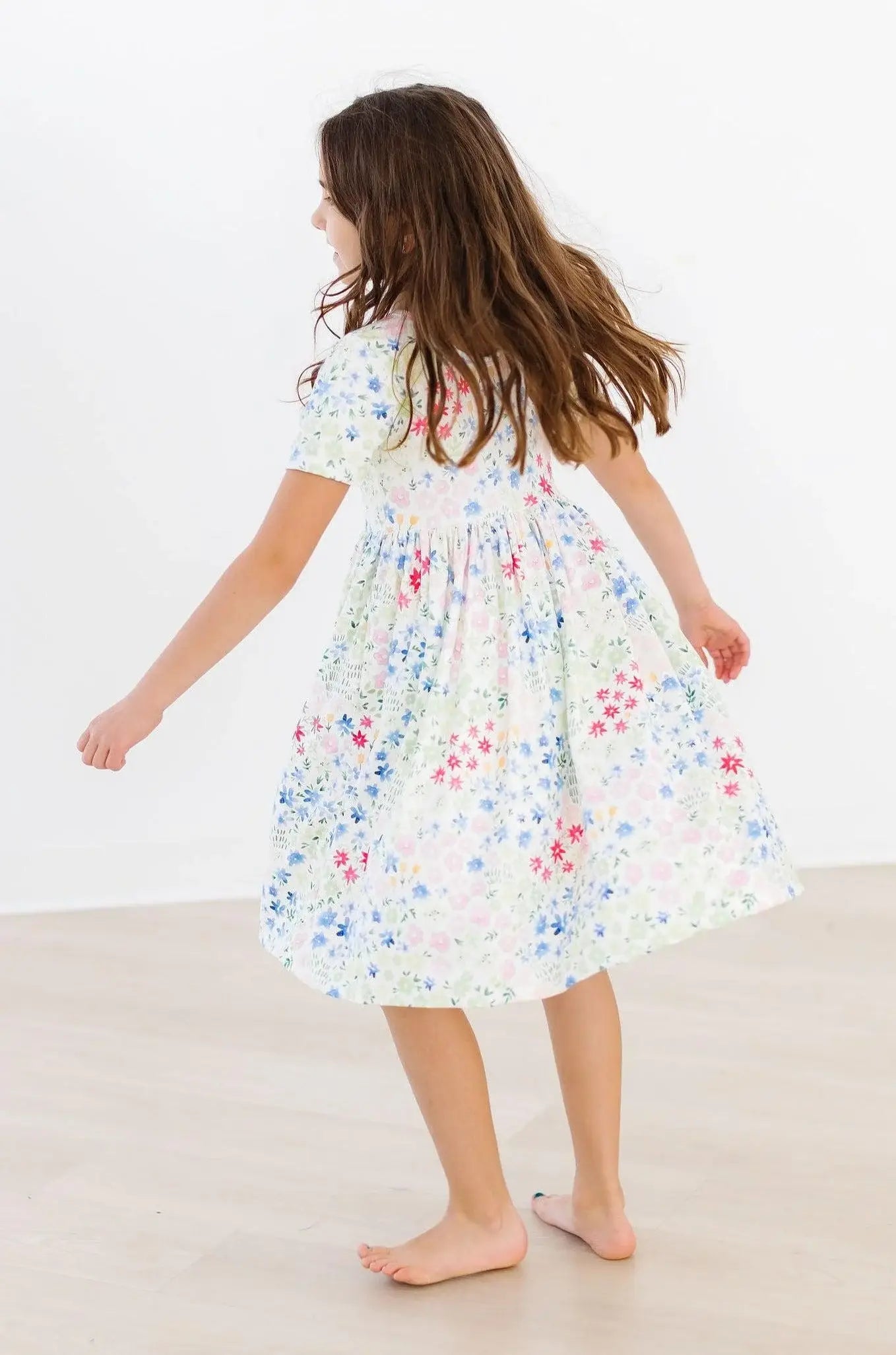 Sunshine Meadows S/S Pocket Twirl Dress - Mila & Rose ® - Flyclothing LLC