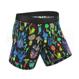 The Super Shroom | Neon Mushrooms Ball Hammock® Pouch Underwear - Shinesty - Flyclothing LLC