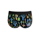 The Super Shroom | Neon Mushrooms Ball Hammock® Pouch Underwear Briefs - Shinesty - Flyclothing LLC