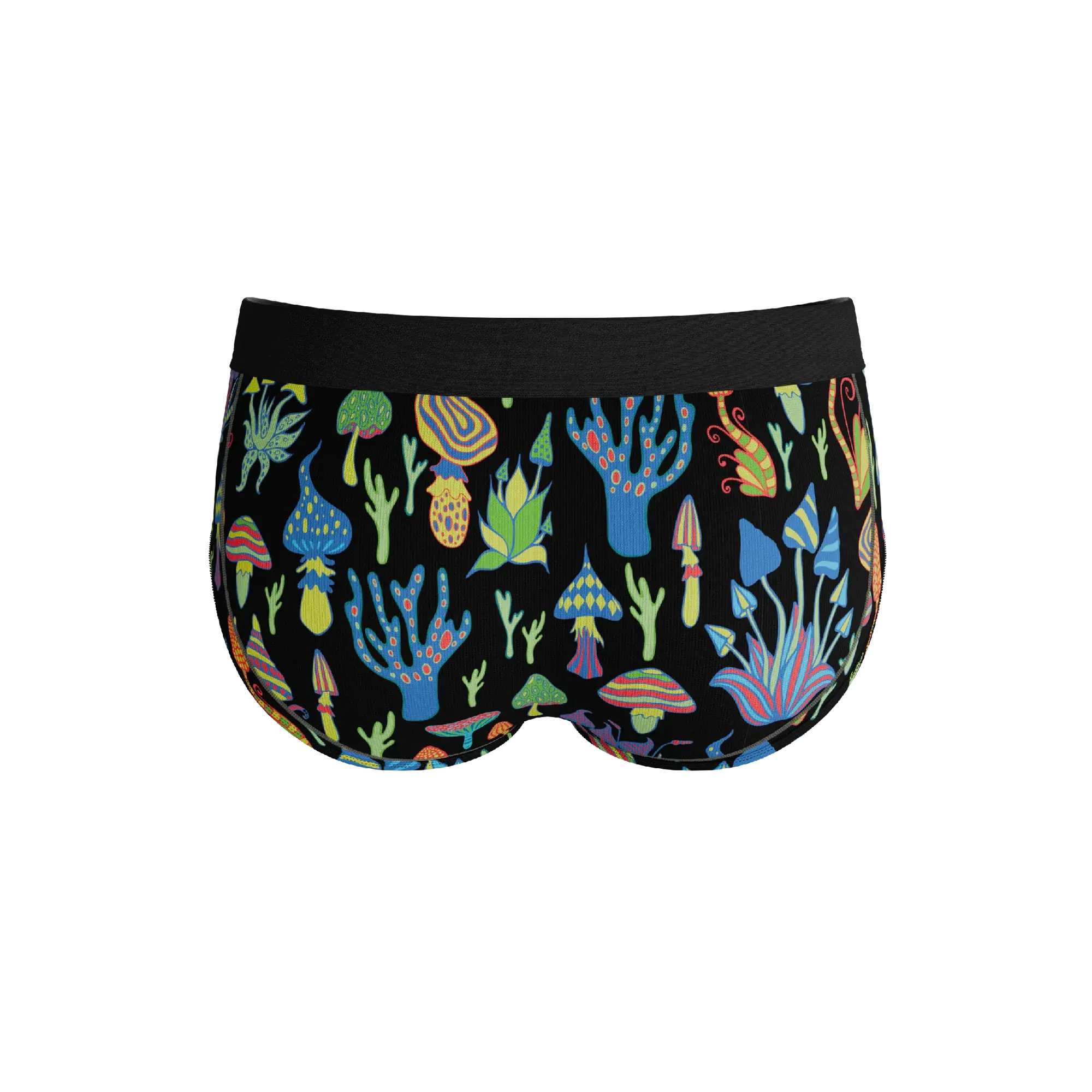 The Super Shroom | Neon Mushrooms Ball Hammock® Pouch Underwear Briefs - Shinesty - Flyclothing LLC
