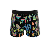 The Super Shroom | Neon Mushrooms Ball Hammock® Pouch Trunks Underwear - Shinesty - Flyclothing LLC