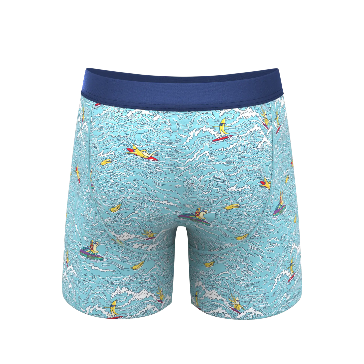 The Surfin' Turf | Shinesty Surfer Ball Hammock® Pouch Underwear With Fly - Shinesty - Flyclothing LLC