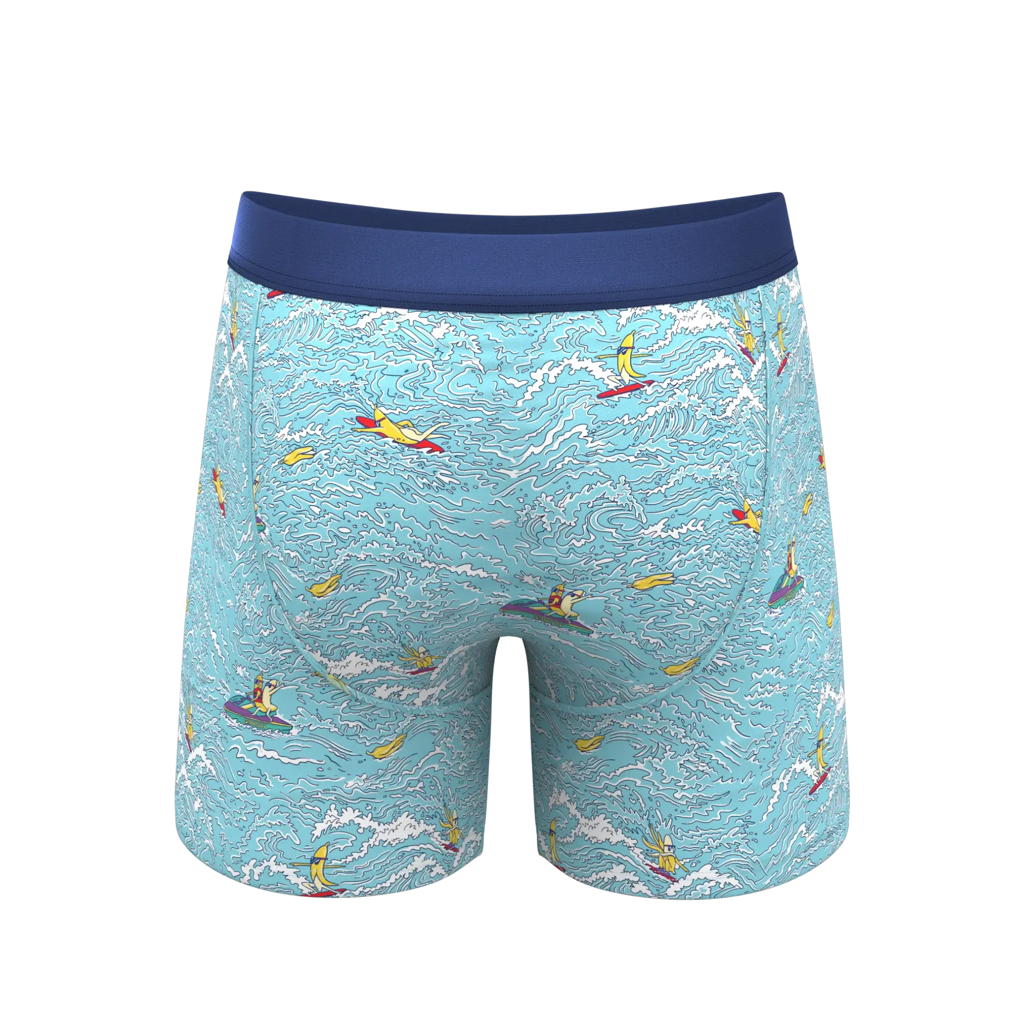 The Surfin' Turf | Shinesty Surfer Ball Hammock® Pouch Underwear With Fly - Shinesty - Flyclothing LLC