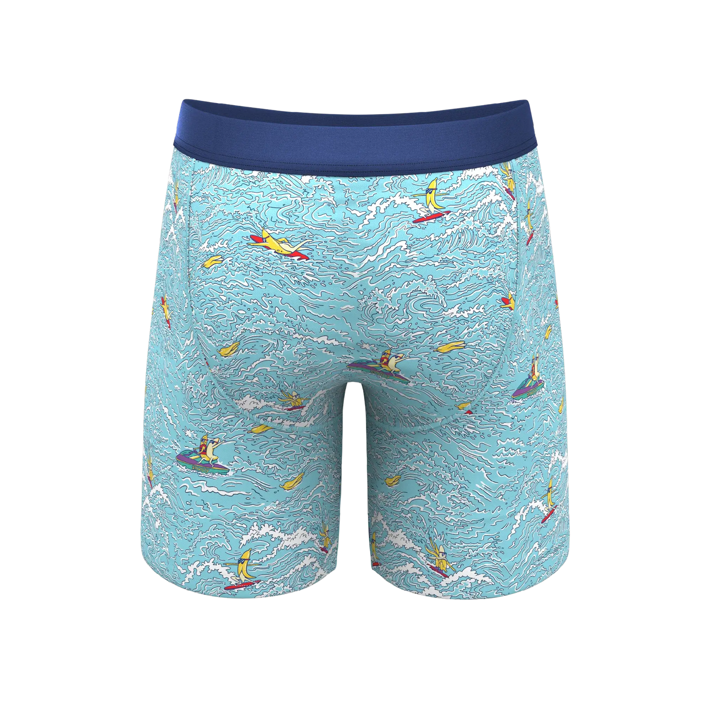 The Surfin' Turf | Shinesty Surfer Long Leg Ball Hammock® Pouch Underwear With Fly - Shinesty - Flyclothing LLC