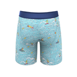 The Surfin' Turf | Shinesty Surfer Long Leg Ball Hammock® Pouch Underwear With Fly - Shinesty - Flyclothing LLC
