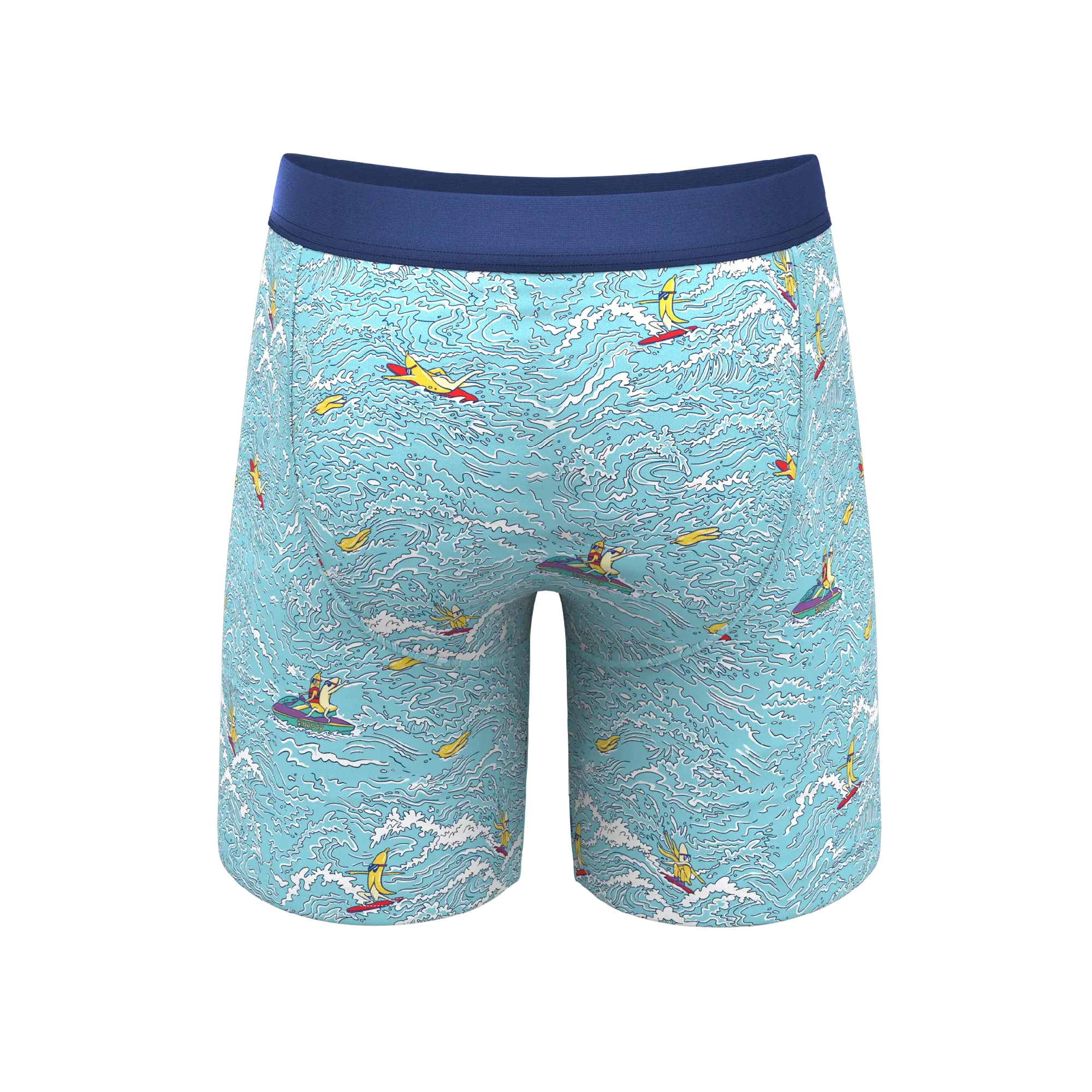 The Surfin' Turf | Shinesty Surfer Long Leg Ball Hammock® Pouch Underwear With Fly - Shinesty - Flyclothing LLC