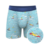 The Surfin' Turf | Shinesty Surfer Ball Hammock® Pouch Underwear - Shinesty - Flyclothing LLC