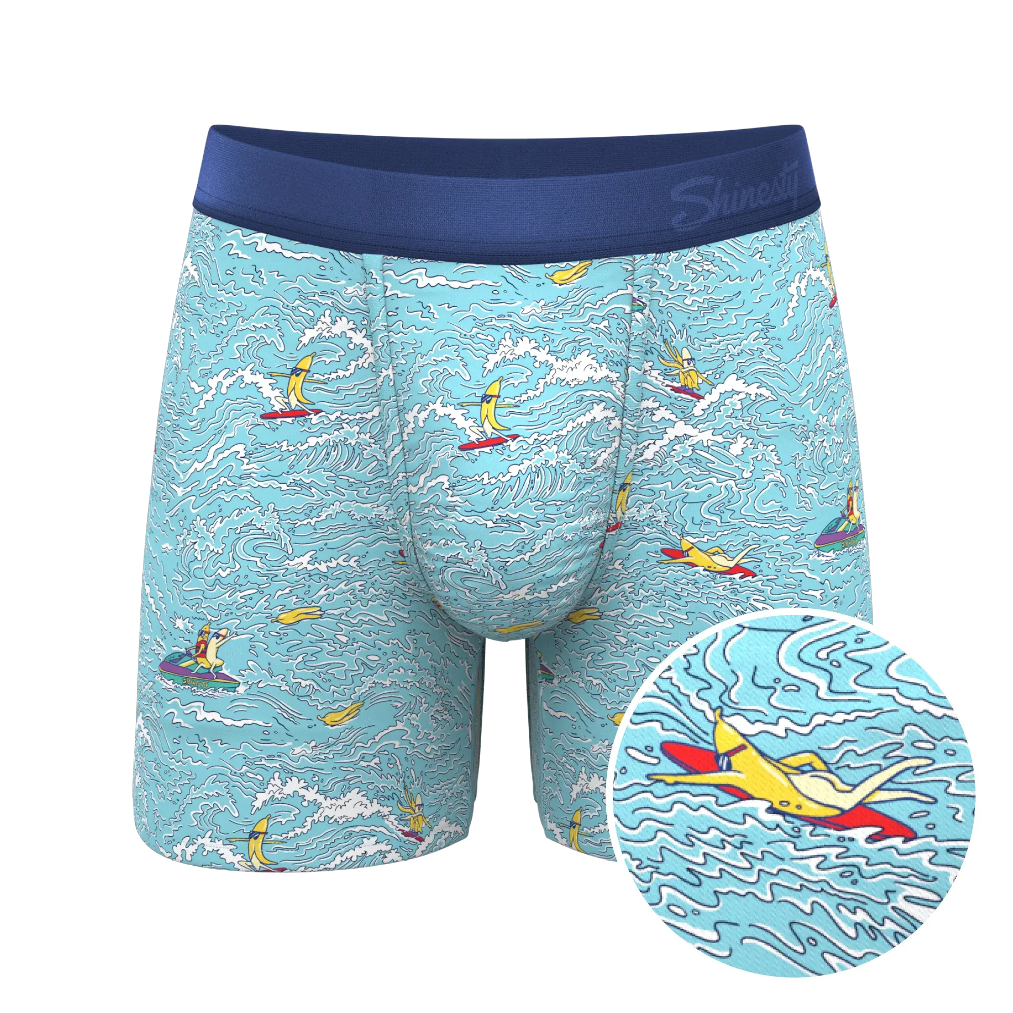 The Surfin' Turf | Shinesty Surfer Ball Hammock® Pouch Underwear - Shinesty - Flyclothing LLC