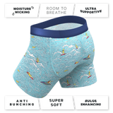 The Surfin' Turf | Shinesty Surfer Ball Hammock® Pouch Underwear - Shinesty - Flyclothing LLC