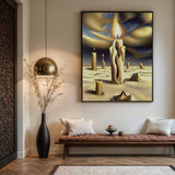 Canvas Print: "Surreal Flames" - Tailored Canvases - Flyclothing LLC