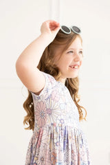 Sweet Escape Floral S/S Pocket Twirl Dress - Mila & Rose ® - Flyclothing LLC