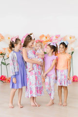 Sweet Springtime Ruffle Cross Back Romper - Mila & Rose ® - Flyclothing LLC