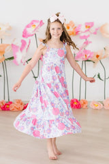 Sweet Springtime Ruffle Maxi Dress - Mila & Rose ® - Flyclothing LLC