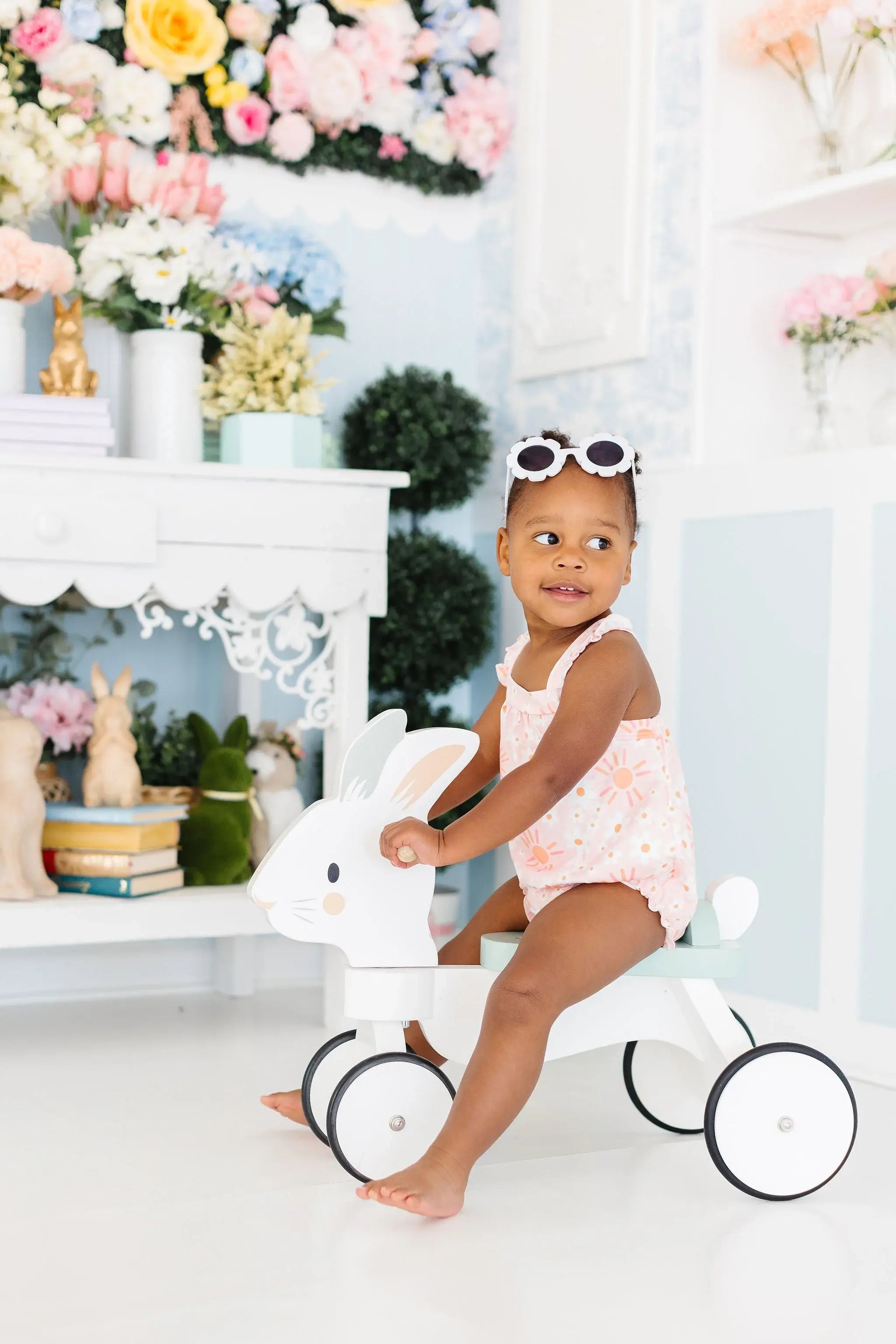 Sweet & Sunny Ruffle Cross Back Romper - Mila & Rose ® - Flyclothing LLC