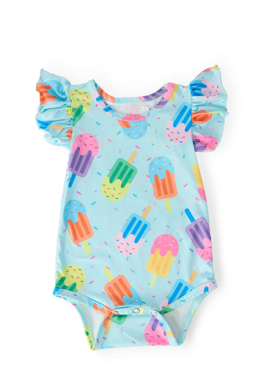 Sweet Treat S/S Flutter Bodysuit - Mila & Rose ® - Flyclothing LLC