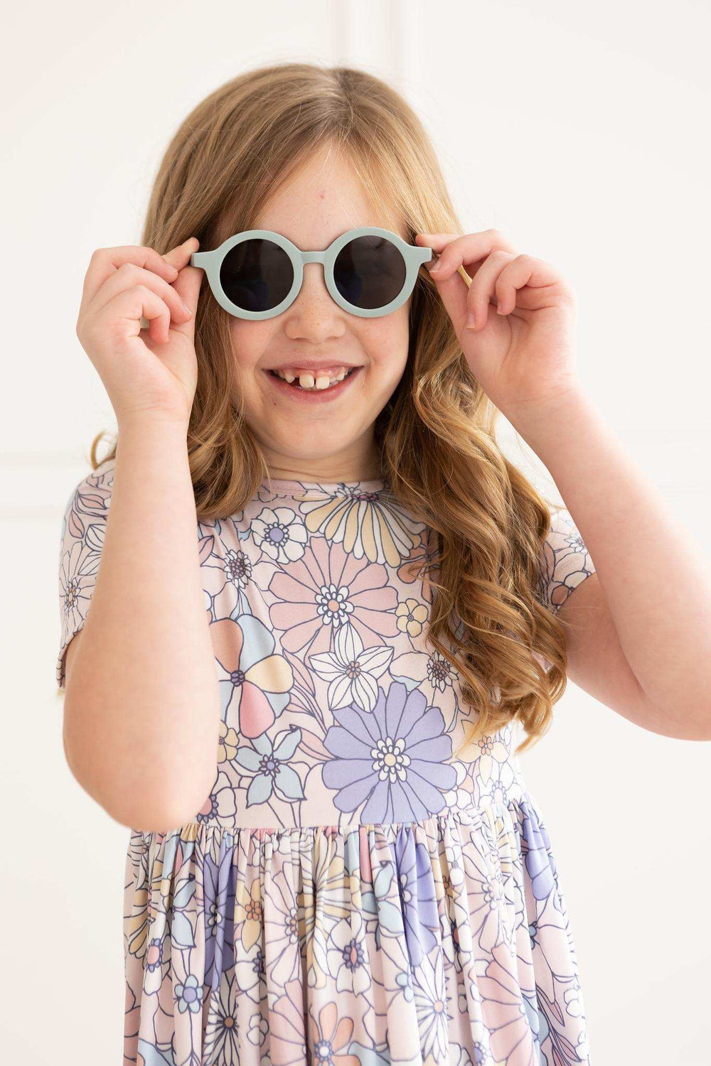 Sweet Escape Floral S/S Pocket Twirl Dress - Mila & Rose ® - Flyclothing LLC