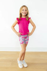 Sweetheart Scribbles Twirl Shorts - Mila & Rose ® - Flyclothing LLC