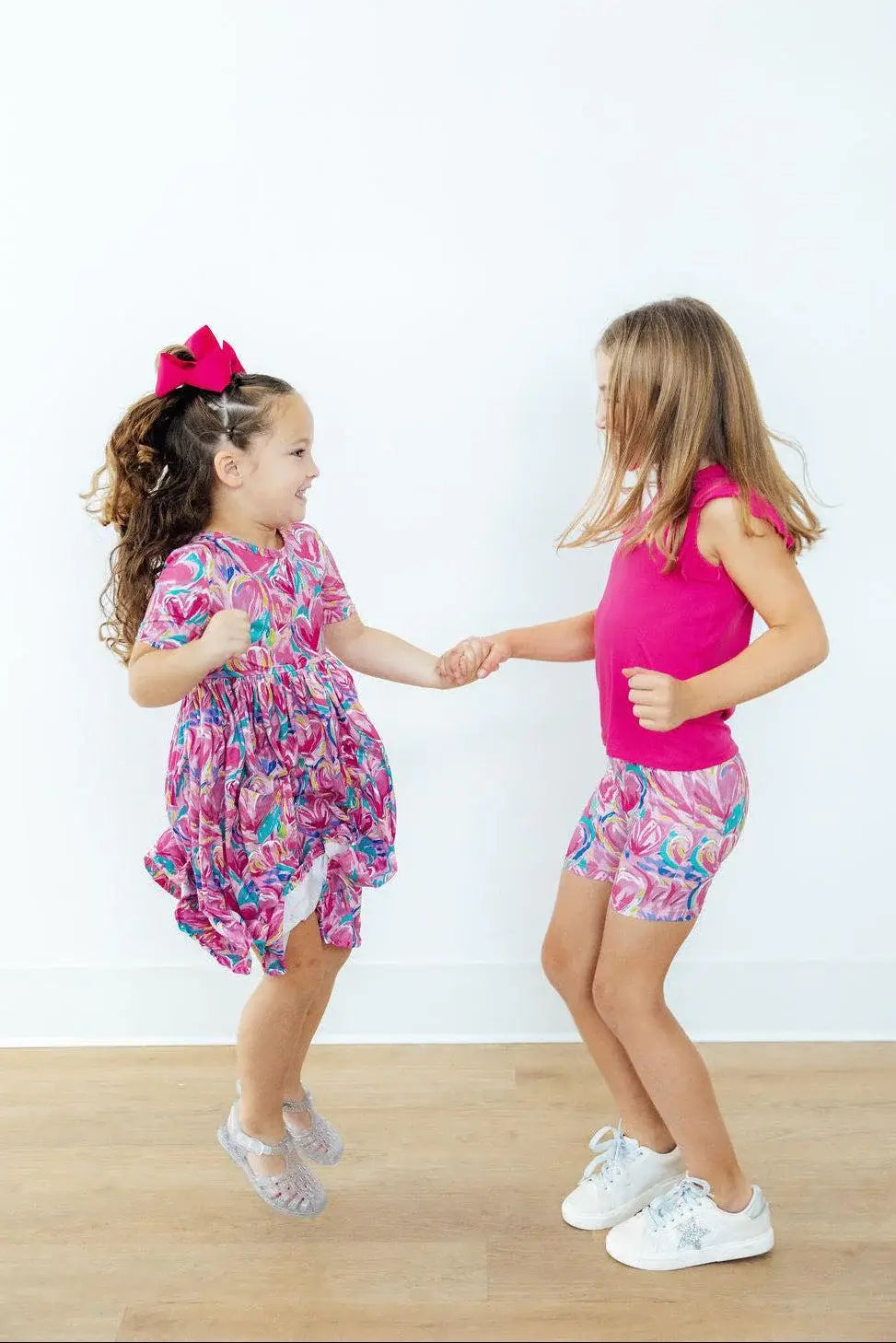 Sweetheart Scribbles Twirl Shorts - Mila & Rose ® - Flyclothing LLC