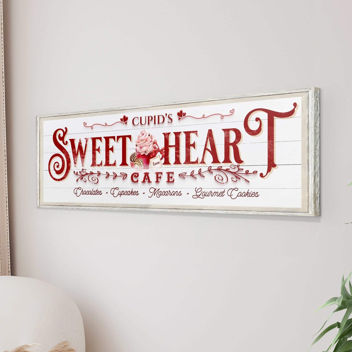 Sweetheart Cafe Sign - Tailored Canvases - Flyclothing LLC