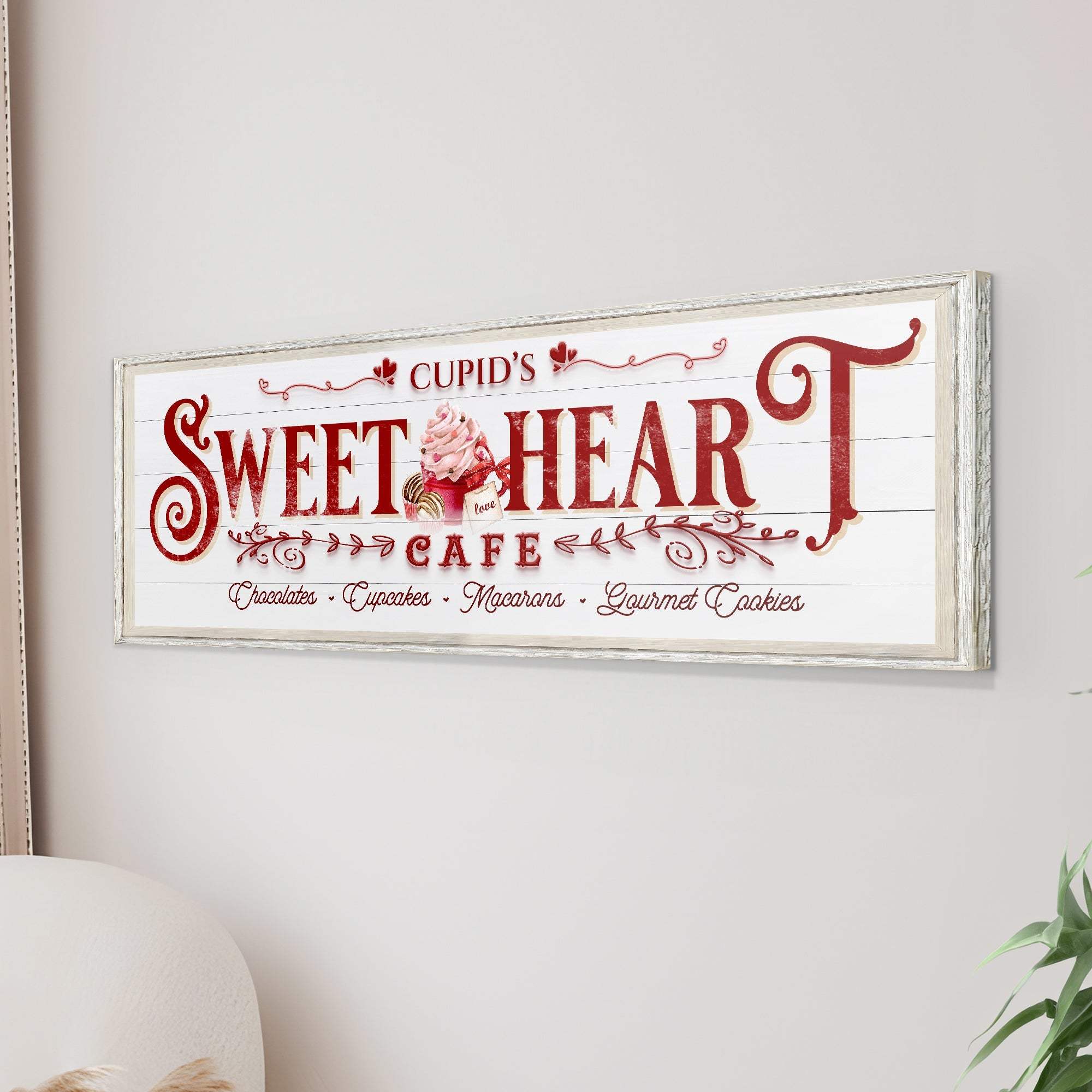 Sweetheart Cafe Sign - Tailored Canvases - Flyclothing LLC